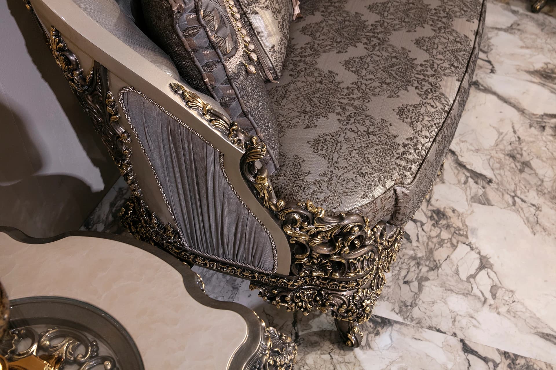 Versace Klasik Koltuk Takımı